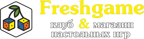 Логотип компании Freshgame магазин настольных игр